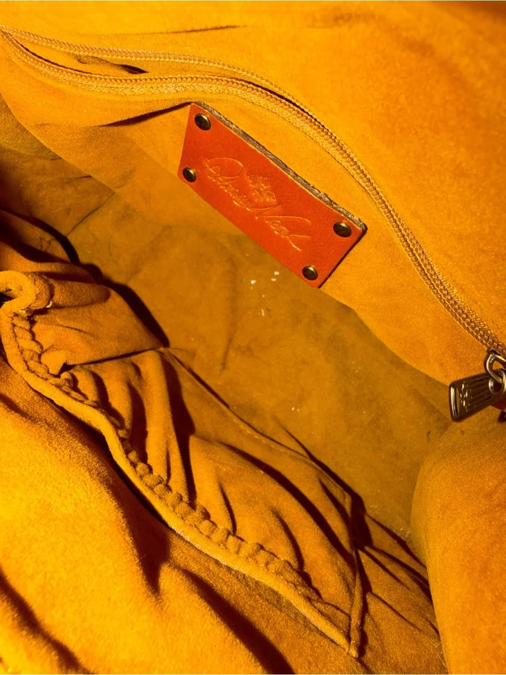 Patricia Nash Red Leather Shoulder Tote